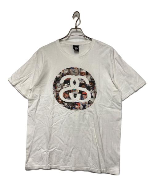 stussy（ステューシー）stussy (ステューシー) stussy　半袖Tシャツ ホワイト サイズ:Lの古着・服飾アイテム