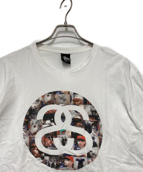 stussy（ステューシー）stussy (ステューシー) stussy　半袖Tシャツ ホワイト サイズ:Lの古着・服飾アイテム