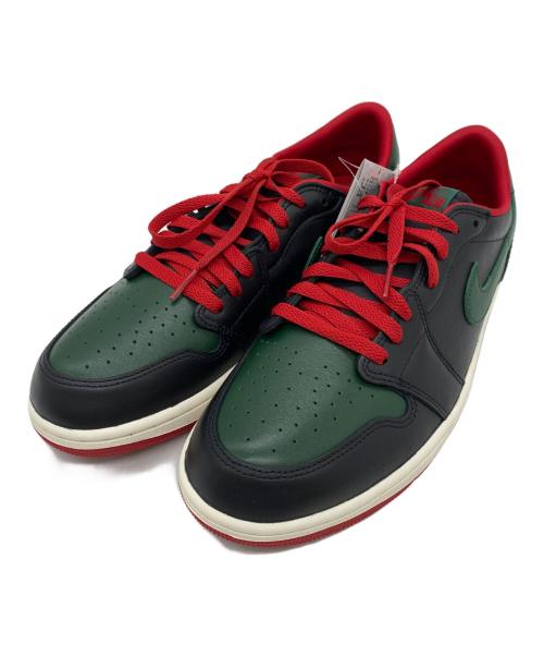 NIKE（ナイキ）NIKE (ナイキ) ローカットスニーカー ブラック×グリーン サイズ:28.0㎝の古着・服飾アイテム