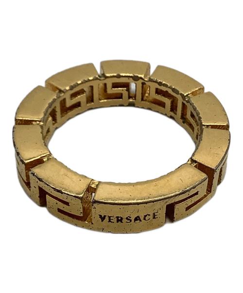 VERSACE（ヴェルサーチェ）VERSACE (ヴェルサーチェ) リング ゴールドカラー サイズ:19の古着・服飾アイテム