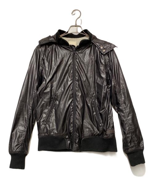 DIESEL（ディーゼル）DIESEL (ディーゼル) DIESEL　ジップパーカー ブラック サイズ:Mの古着・服飾アイテム