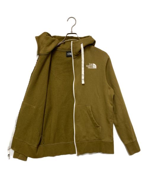 THE NORTH FACE（ザ ノース フェイス）THE NORTH FACE (ザ ノース フェイス) ジップパーカー カーキ サイズ:Mの古着・服飾アイテム