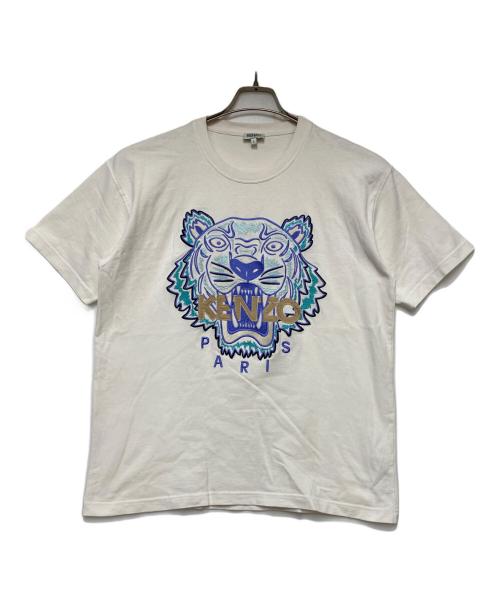 KENZO（ケンゾー）KENZO (ケンゾー) 半袖カットソー ホワイト サイズ:Lの古着・服飾アイテム