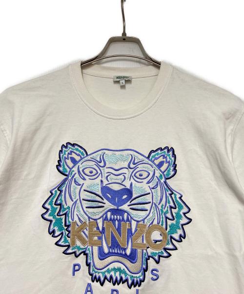 KENZO（ケンゾー）KENZO (ケンゾー) 半袖カットソー ホワイト サイズ:Lの古着・服飾アイテム