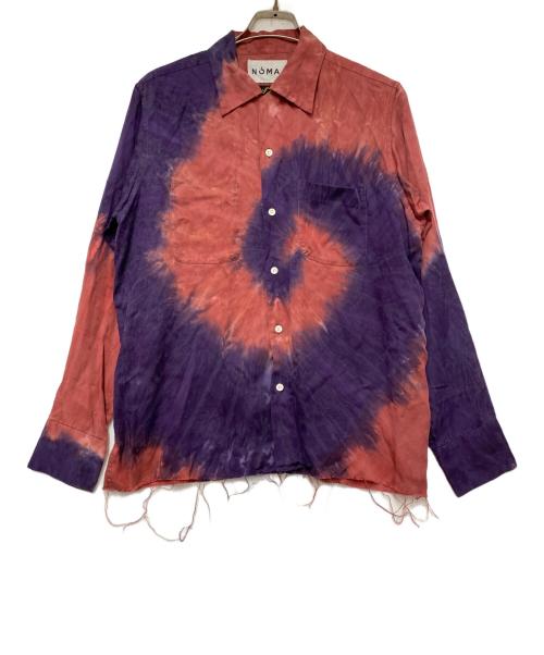 Needles（ニードルズ）Needles (ニードルズ) NOMA t.d. (ノーマティーディー) 長袖シャツ レッド×パープル サイズ:SIZE Sの古着・服飾アイテム