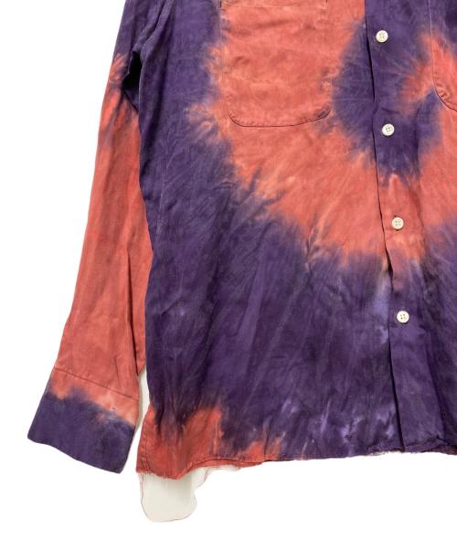 Needles（ニードルズ）Needles (ニードルズ) NOMA t.d. (ノーマティーディー) 長袖シャツ レッド×パープル サイズ:SIZE Sの古着・服飾アイテム