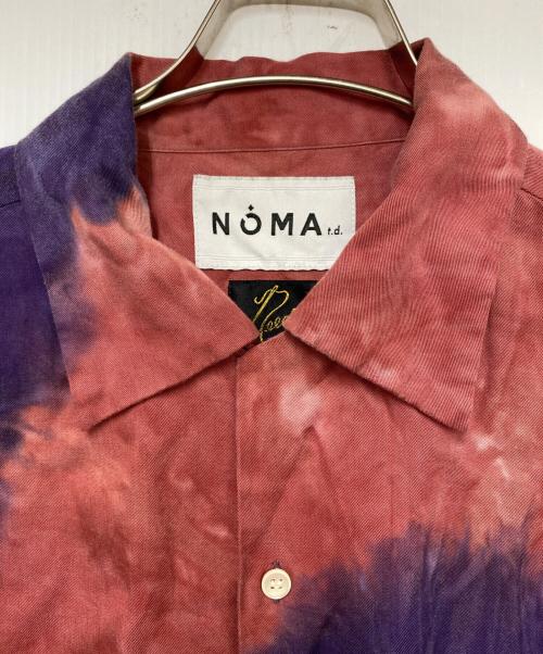 Needles（ニードルズ）Needles (ニードルズ) NOMA t.d. (ノーマティーディー) 長袖シャツ レッド×パープル サイズ:SIZE Sの古着・服飾アイテム