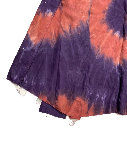 Needles（ニードルズ）Needles (ニードルズ) NOMA t.d. (ノーマティーディー) 長袖シャツ レッド×パープル サイズ:SIZE Sの古着・服飾アイテム