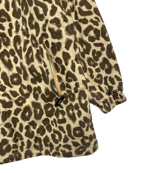 moussy（マウジー）moussy (マウジー) DECENT (デサント) ブルゾン ブラウン×ベージュ サイズ:Lの古着・服飾アイテム