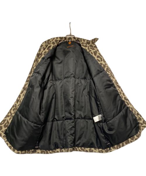 moussy（マウジー）moussy (マウジー) DECENT (デサント) ブルゾン ブラウン×ベージュ サイズ:Lの古着・服飾アイテム
