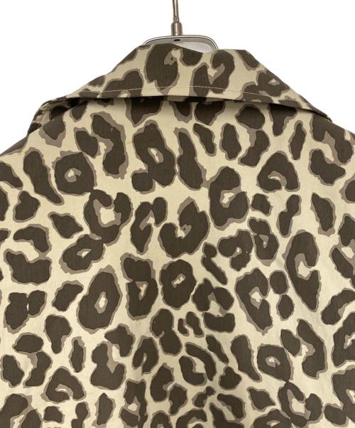 moussy（マウジー）moussy (マウジー) DECENT (デサント) ブルゾン ブラウン×ベージュ サイズ:Lの古着・服飾アイテム