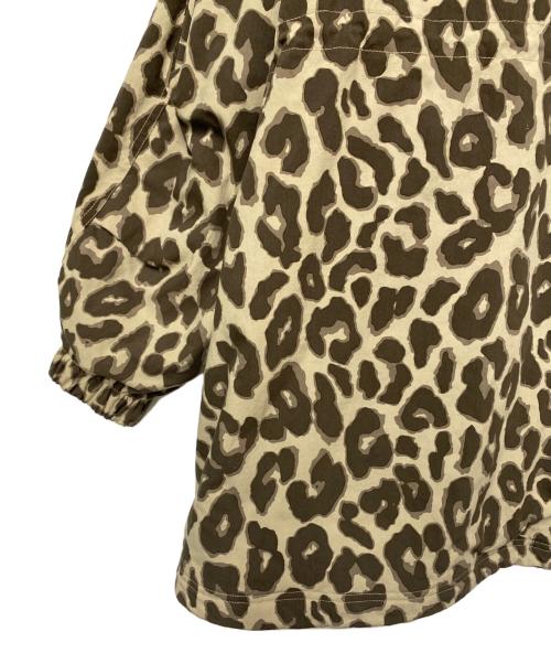 moussy（マウジー）moussy (マウジー) DECENT (デサント) ブルゾン ブラウン×ベージュ サイズ:Lの古着・服飾アイテム