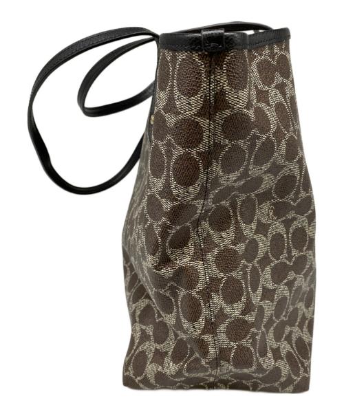 COACH（コーチ）COACH (コーチ) ハンドバッグ ブラウンの古着・服飾アイテム