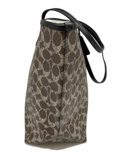 COACH（コーチ）COACH (コーチ) ハンドバッグ ブラウンの古着・服飾アイテム