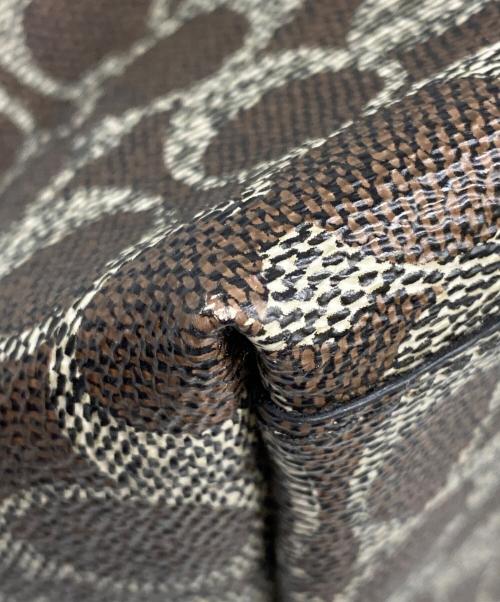 COACH（コーチ）COACH (コーチ) ハンドバッグ ブラウンの古着・服飾アイテム