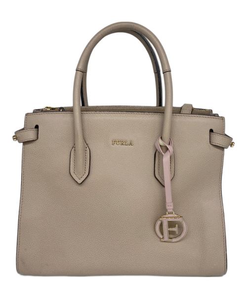 FURLA（フルラ）FURLA (フルラ) 2WAYバッグ ベージュの古着・服飾アイテム