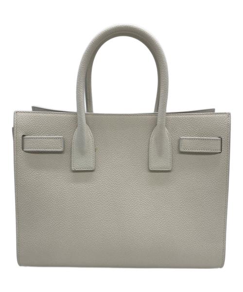 Saint Laurent Paris（サンローランパリ）Saint Laurent Paris (サンローランパリ) 2WAYバッグ ホワイトの古着・服飾アイテム