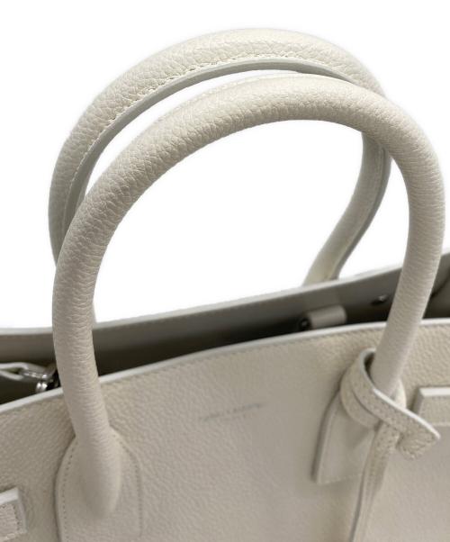 Saint Laurent Paris（サンローランパリ）Saint Laurent Paris (サンローランパリ) 2WAYバッグ ホワイトの古着・服飾アイテム