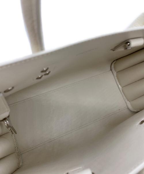 Saint Laurent Paris（サンローランパリ）Saint Laurent Paris (サンローランパリ) 2WAYバッグ ホワイトの古着・服飾アイテム