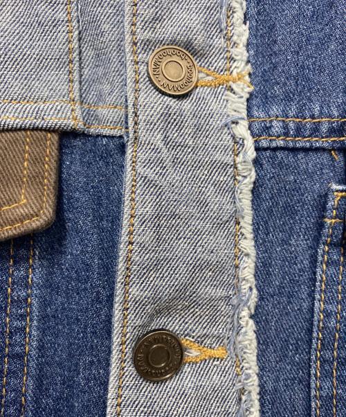 boohooMAN（ブーフーマン）BOOHOOMAN (ブーフーマン) デニムジャケット インディゴ サイズ:L 未使用品の古着・服飾アイテム