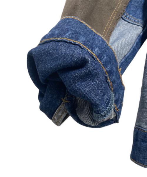boohooMAN（ブーフーマン）BOOHOOMAN (ブーフーマン) デニムジャケット インディゴ サイズ:L 未使用品の古着・服飾アイテム