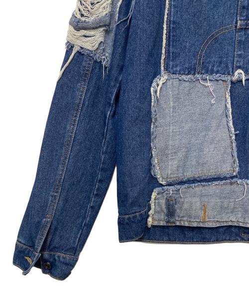 boohooMAN（ブーフーマン）BOOHOOMAN (ブーフーマン) デニムジャケット インディゴ サイズ:L 未使用品の古着・服飾アイテム