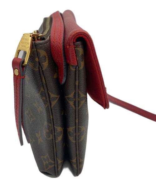 LOUIS VUITTON（ルイ ヴィトン）LOUIS VUITTON (ルイ ヴィトン) ショルダーバッグ レッドの古着・服飾アイテム