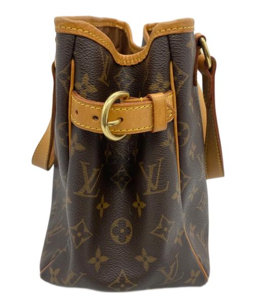 LOUIS VUITTON（ルイ ヴィトン）LOUIS VUITTON (ルイ ヴィトン) ショルダートートバッグ ブラウンの古着・服飾アイテム