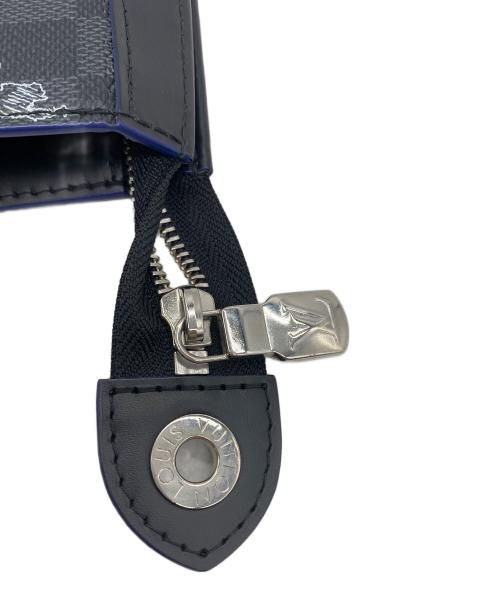 LOUIS VUITTON（ルイ ヴィトン）LOUIS VUITTON (ルイ ヴィトン) ポシェット・ヴォワヤージュMM ブラックの古着・服飾アイテム