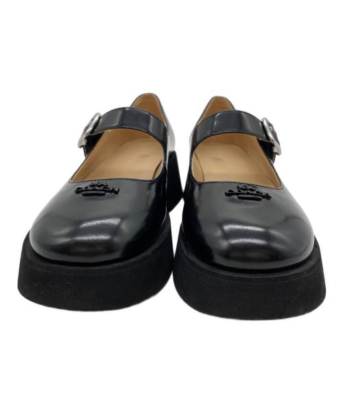 COACH（コーチ）COACH (コーチ) ヴィッキー メリー ジェーン ブラック サイズ:24.0の古着・服飾アイテム