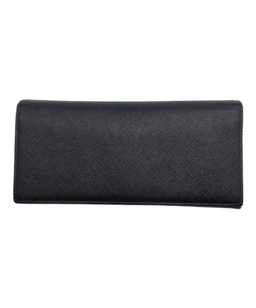 PRADA（プラダ）PRADA (プラダ) 長財布 ブラックの古着・服飾アイテム