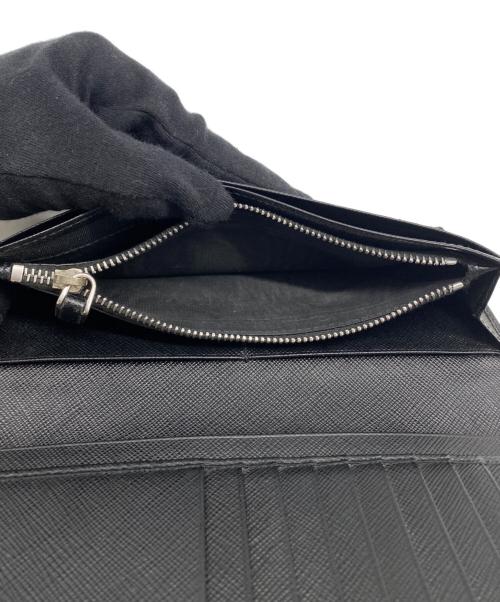 PRADA（プラダ）PRADA (プラダ) 長財布 ブラックの古着・服飾アイテム