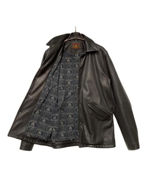 Hysteric Glamour（ヒステリックグラマー）Hysteric Glamour (ヒステリックグラマー) レザージャケット ブラック サイズ:Mの古着・服飾アイテム