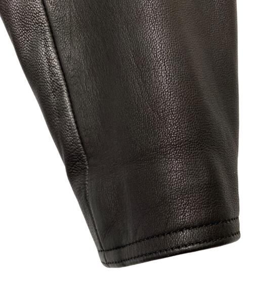 Hysteric Glamour（ヒステリックグラマー）Hysteric Glamour (ヒステリックグラマー) レザージャケット ブラック サイズ:Mの古着・服飾アイテム