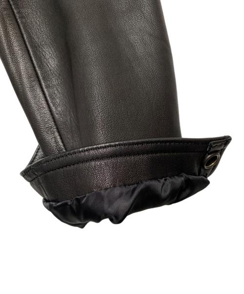 Hysteric Glamour（ヒステリックグラマー）Hysteric Glamour (ヒステリックグラマー) レザージャケット ブラック サイズ:Mの古着・服飾アイテム