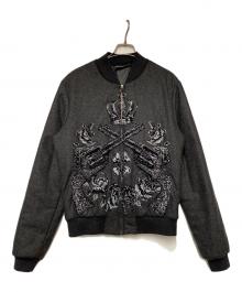 DOLCE & GABBANA（ドルチェ＆ガッバーナ）の古着「ブルゾン」｜グレー