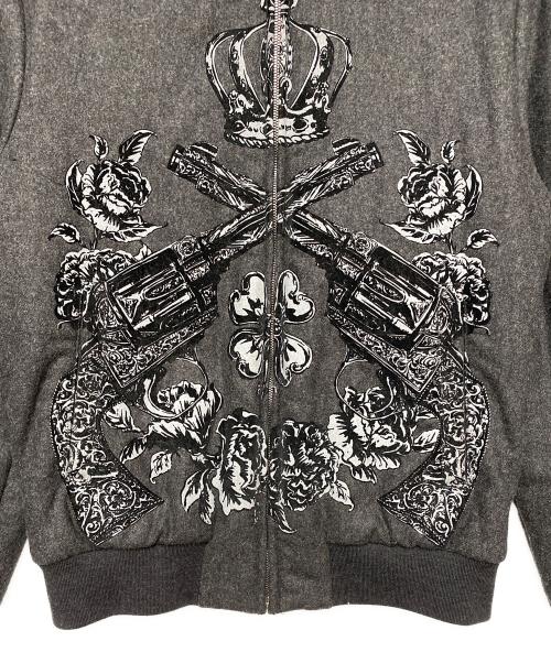 DOLCE & GABBANA（ドルチェ＆ガッバーナ）DOLCE & GABBANA (ドルチェ＆ガッバーナ) ブルゾン グレー サイズ:46の古着・服飾アイテム