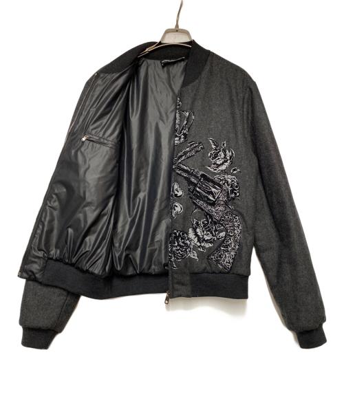 DOLCE & GABBANA（ドルチェ＆ガッバーナ）DOLCE & GABBANA (ドルチェ＆ガッバーナ) ブルゾン グレー サイズ:46の古着・服飾アイテム