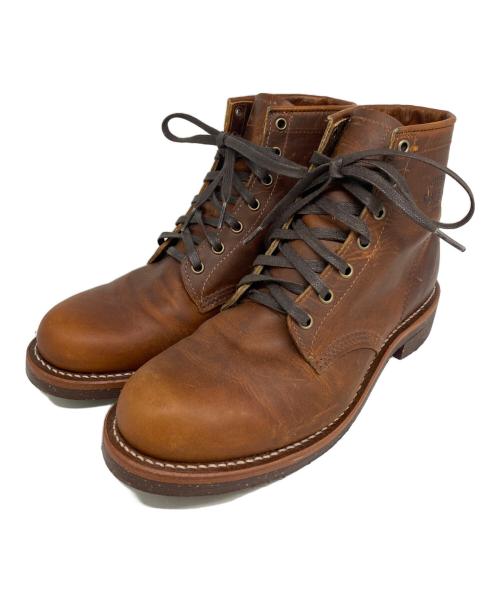 CHIPPEWA（チペワ）CHIPPEWA (チペワ) レザーブーツ ブラウン サイズ:27.0の古着・服飾アイテム