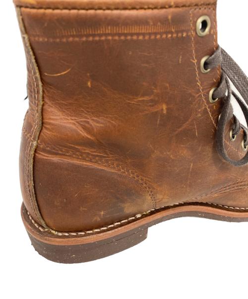 CHIPPEWA（チペワ）CHIPPEWA (チペワ) レザーブーツ ブラウン サイズ:27.0の古着・服飾アイテム