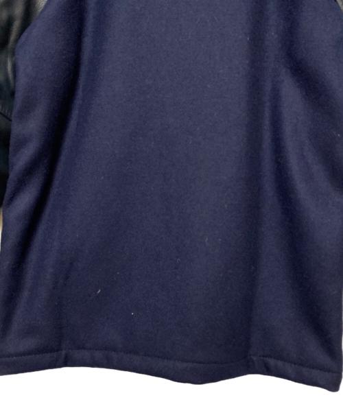 skookum（スクーカム）SKOOKUM (スクーカム) スタジャン ネイビー×ブラック サイズ:34の古着・服飾アイテム