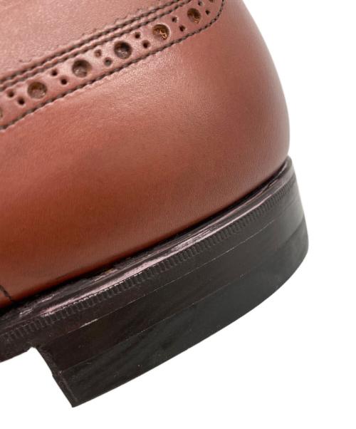 SCOTCH GRAIN（スコッチグレイン）SCOTCH GRAIN (スコッチグレイン) スリッポン ブラウン サイズ:25.5の古着・服飾アイテム