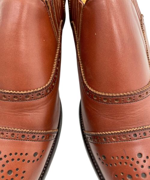 SCOTCH GRAIN（スコッチグレイン）SCOTCH GRAIN (スコッチグレイン) スリッポン ブラウン サイズ:25.5の古着・服飾アイテム