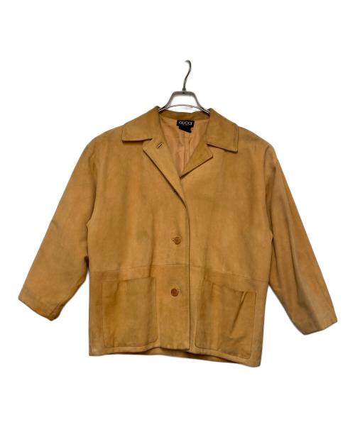 GUCCI（グッチ）GUCCI (グッチ) テーラードジャケット オレンジベージュ サイズ:不明の古着・服飾アイテム