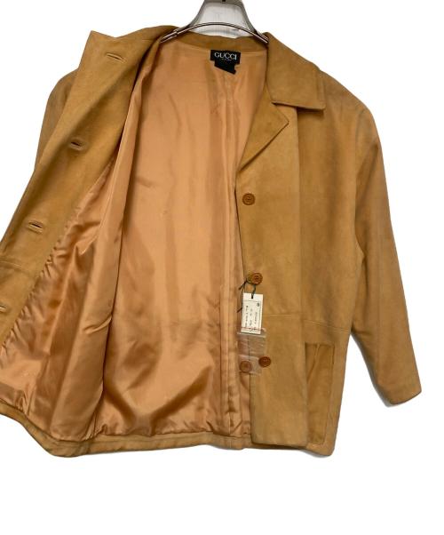 GUCCI（グッチ）GUCCI (グッチ) テーラードジャケット オレンジベージュ サイズ:不明の古着・服飾アイテム