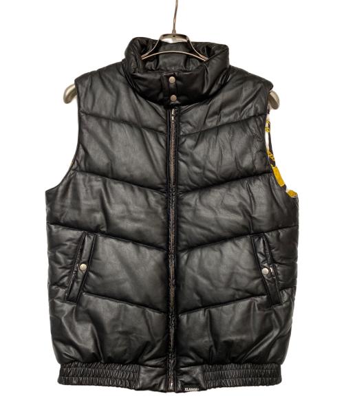 X-LARGE（エクストララージ）X-LARGE (エクストララージ) ダウンベスト ブラック サイズ:Lの古着・服飾アイテム