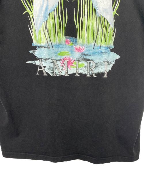 AMIRI（アミリ）AMIRI (アミリ) 半袖Tシャツ ブラック サイズ:XLの古着・服飾アイテム