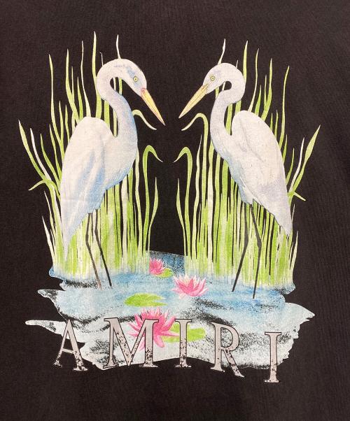 AMIRI（アミリ）AMIRI (アミリ) 半袖Tシャツ ブラック サイズ:XLの古着・服飾アイテム