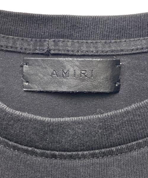 AMIRI（アミリ）AMIRI (アミリ) 半袖Tシャツ ブラック サイズ:XLの古着・服飾アイテム