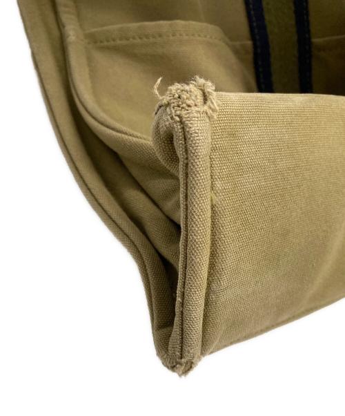 HERMES（エルメス）HERMES (エルメス) トートバッグ オリーブ×ネイビーの古着・服飾アイテム